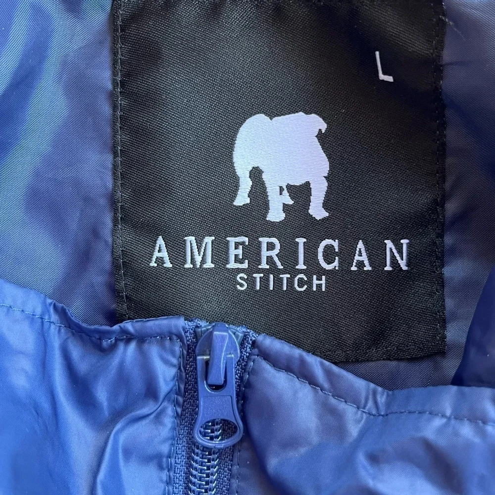 American Stitch Men's Short Sleeve Golf Windbreaker, Size Large